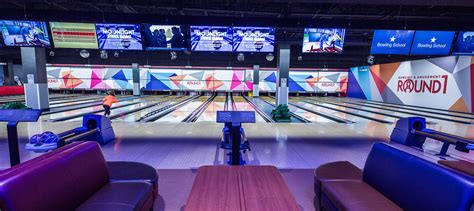 Round1 bowling and amusement auburn hills photos - Oct 20, 2017 · Daily from 10a-2a. Round1 Great Lakes Crossing. 4000 Baldwin Rd. Auburn Hills, MI 48326. District 5. For more info on Round1 Great Lakes Crossing, or Round 1 in general… visit www.round1usa.com. Tweet. arcade. bowling. 